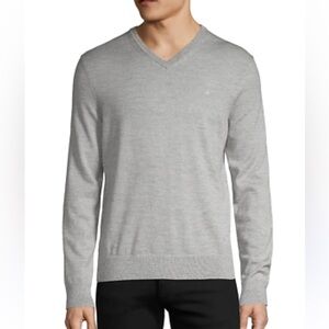 Calvin Klein Light Gray Crewneck Sweater
